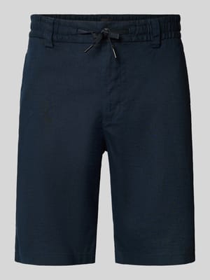 Tapered Chinoshorts aus Leinen-Mix Modell 'DS_3S' Shop The Look MANNEQUINE
