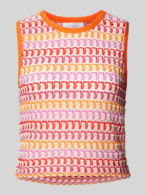 Tanktop met ronde hals Shop The Look MANNEQUINE