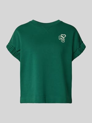 Relaxed Fit T-Shirt mit Logo-Detail Shop The Look MANNEQUINE