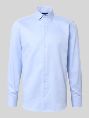 Regular fit zakelijk overhemd met kentkraag Shop The Look MANNEQUINE