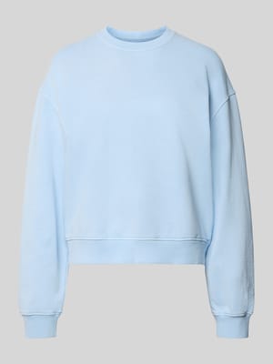 Oversized Sweatshirt mit gerippten Abschlüssen Modell 'SAVAN' Shop The Look MANNEQUINE