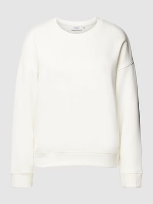 Sweatshirt met extra brede schouders, model 'IMA Q' Shop The Look MANNEQUINE