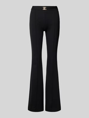 Bootcut pantalon met riem Shop The Look MANNEQUINE