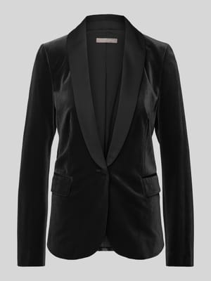 Blazer van fluweel met klepzakken Shop The Look MANNEQUINE