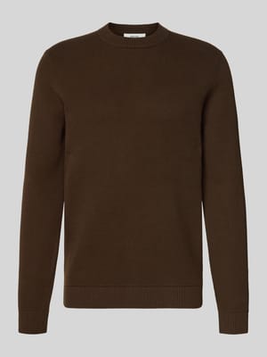 Regular fit pullover van puur katoen, model 'DANE' Shop The Look MANNEQUINE