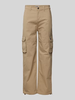 Cargohose mit Label-Detail Shop The Look MANNEQUINE