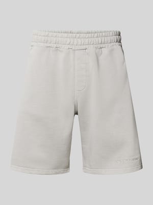 Regular Fit Sweatshorts mit Logo-Stitching Shop The Look MANNEQUINE