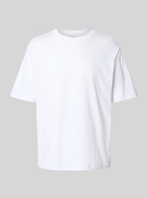 Regular fit T-shirt met ronde hals Shop The Look MANNEQUINE