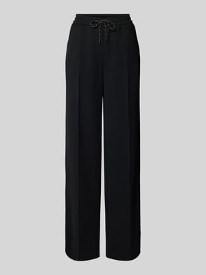 Broek met wijde pijpen en steekzakken Shop The Look MANNEQUINE