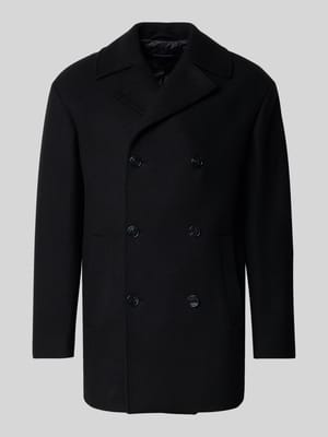 Mantel aus Woll-Mix Modell 'BURNLEY' Shop The Look MANNEQUINE