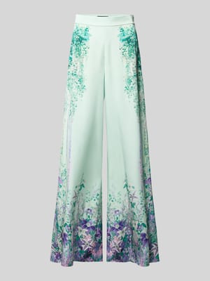 Hose aus Satin mit weitem Bein Shop The Look MANNEQUINE