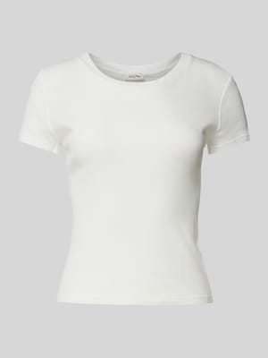 T-Shirt in Ripp-Optik Modell 'SULLY' Shop The Look MANNEQUINE