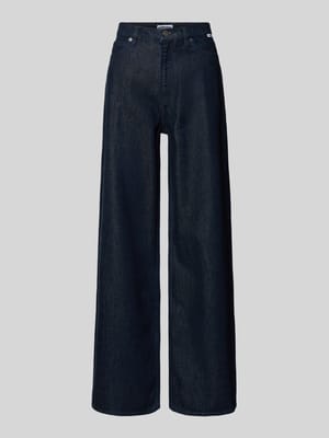 Wide Leg Jeans aus Lyocell-Baumwoll-Mix Modell 'ENIJAA' Shop The Look MANNEQUINE