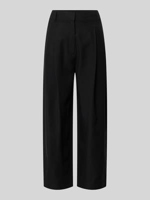 Hose aus Lyocell-Leinen-Mix mit Gesäßtaschen Shop The Look MANNEQUINE