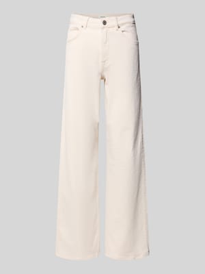 Jeansy o kroju wide fit z mieszanki bawełny Model 'WIDE BEA-KORI' Shop The Look MANNEQUINE
