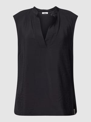 Blouse met serafinohals, model 'BOLINO' Shop The Look MANNEQUINE