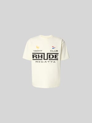 Relaxed Fit T-Shirt mit Logo-Print Shop The Look MANNEQUINE