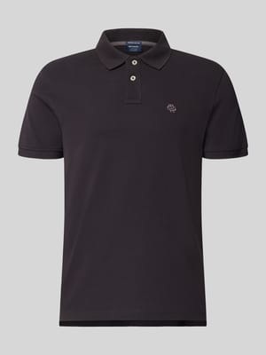 koszulka polo o kroju regular fit z wyhaftowanym logo Shop The Look MANNEQUINE
