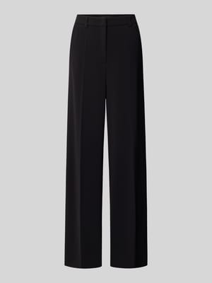 Wijdte broek met riemlussen model 'ALEXIS' Shop The Look MANNEQUINE