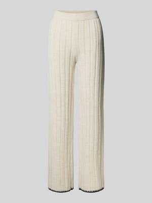 Regular Fit Schlaghose in Ripp-Optik Modell 'CHICK' Shop The Look MANNEQUINE