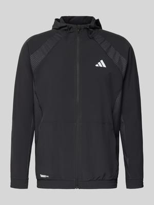 Sweatjacke mit Stretch-Anteil Modell 'TECH' Shop The Look MANNEQUINE