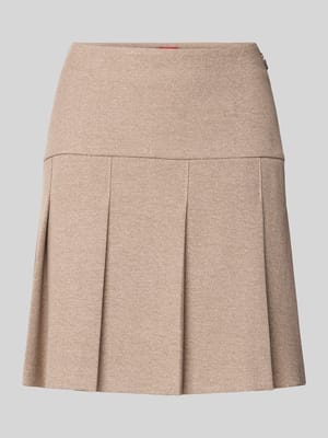 Regular Fit Mini-Rock mit Viskose-Anteil Modell 'RENORE' Shop The Look MANNEQUINE