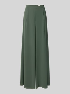 Spodnie o kroju wide fit z zakładkami w pasie Shop The Look MANNEQUINE