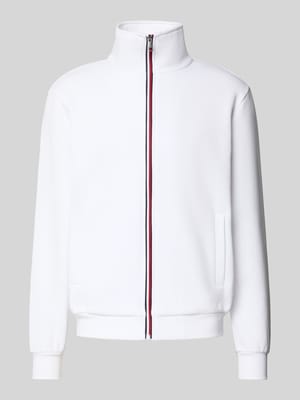 Regular fit sweatjack van katoenmix Shop The Look MANNEQUINE