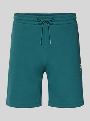Shorts mit Logo-Stitching Modell 'EGEO' Shop The Look MANNEQUINE