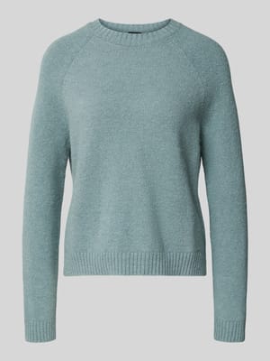 Regular Fit Strickpullover aus Alpaka-Mix mit Baumwoll-Anteil Modell 'FEBISAN' Shop The Look MANNEQUINE