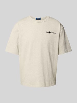 Loose Fit T-Shirt aus reiner Baumwolle Shop The Look MANNEQUINE