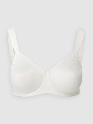 Biustonosz typu minimizer z fiszbinami i fakturowanym wzorem model ‘Essential Minimizer’ Shop The Look MANNEQUINE