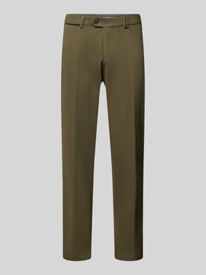 Regular fit chino van katoenmix model 'PEAKER' Shop The Look MANNEQUINE