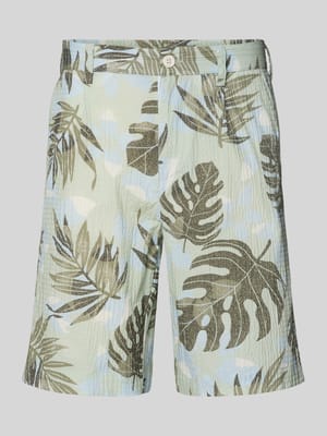 Shorts im Allover-Look Shop The Look MANNEQUINE