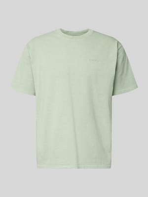 Regular Fit T-Shirt aus reiner Baumwolle Shop The Look MANNEQUINE