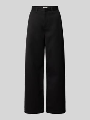 Straight Fit Hose mit Reißverschluss Modell 'Omak' Shop The Look MANNEQUINE