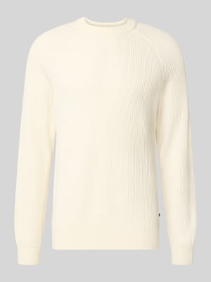 Regular Fit Pullover aus reiner Baumwolle Modell 'Hellson' Shop The Look MANNEQUINE