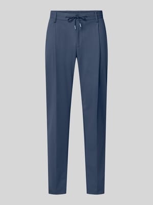 Regular Fit Hose mit Tunnelzug und Eingrifftaschen Shop The Look MANNEQUINE