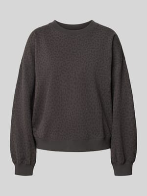 Sweatshirt met geribde boorden Shop The Look MANNEQUINE