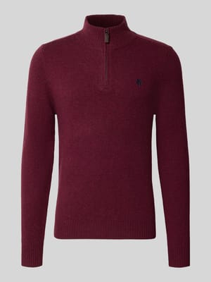 regular fit gebreide trui van zuivere wol Shop The Look MANNEQUINE