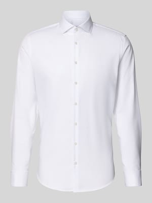 Slim Fit Businesshemd aus Twill Shop The Look MANNEQUINE