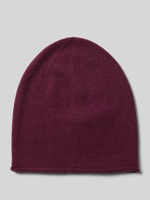 Kaschmirmütze mit Rollsaum Shop The Look MANNEQUINE