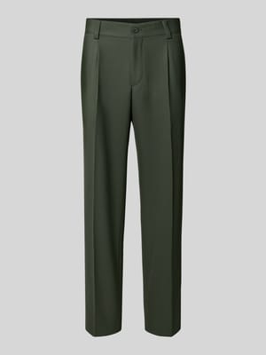 Regular fit pantalon met viscose, model 'FLIPS' Shop The Look MANNEQUINE