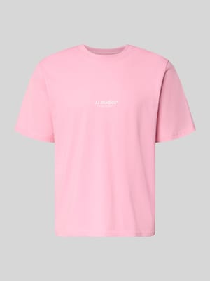 T-shirt met logo en ronde hals Shop The Look MANNEQUINE