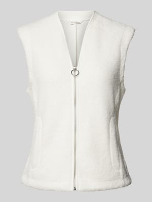 Regular fit bodywarmer van teddybont met ritssluiting Shop The Look MANNEQUINE