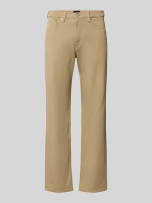Straight Fit Jeans aus elastischem Baumwoll-Mix Shop The Look MANNEQUINE