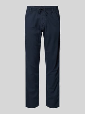 Relaxed Fit Hose aus Baumwoll-Leinen-Mix Modell 'KANE' Shop The Look MANNEQUINE