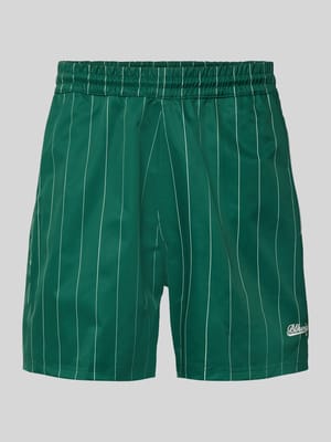 Shorts mit Streifenmuster und elastischem Bund Shop The Look MANNEQUINE