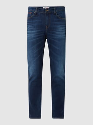 Relaxed straight fit jeans met stretch, model 'Ryan' Shop The Look MANNEQUINE