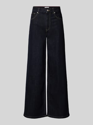 Wide leg jeans van katoenmix Shop The Look MANNEQUINE